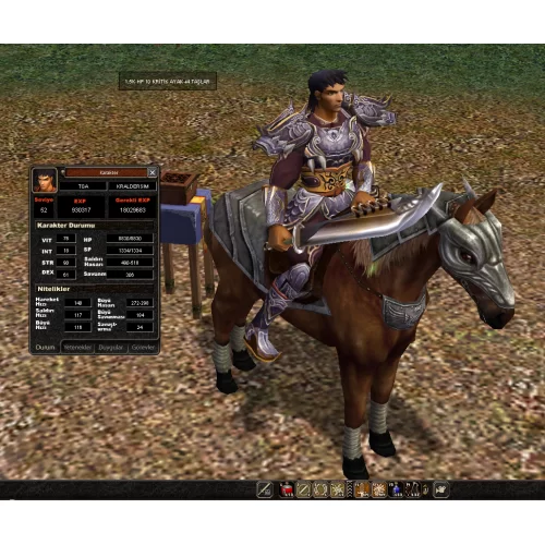  52 LEVEL BEDENSEL İTEMLİ FİYAT VERİN BIRAKICAM